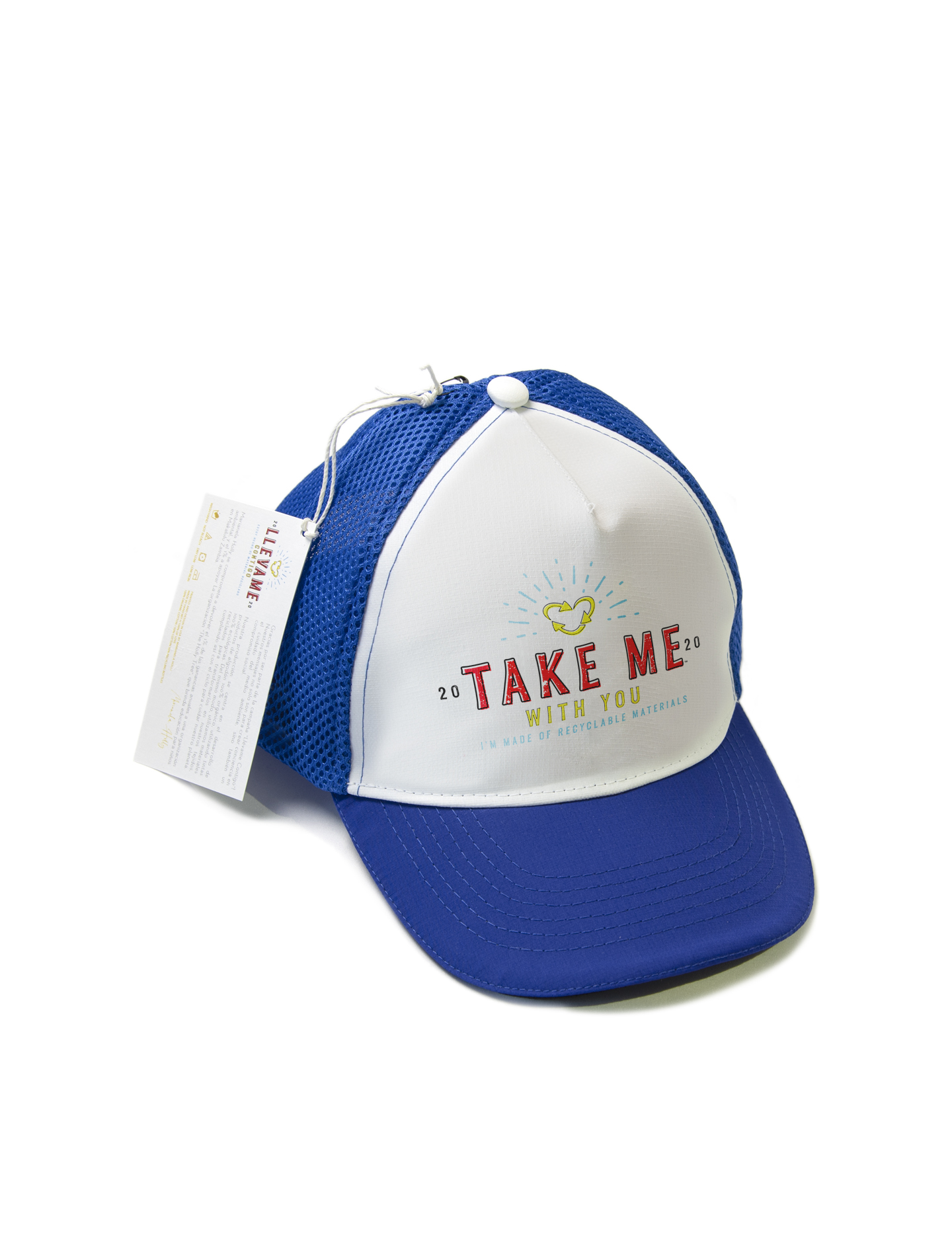 Take Me with You - Tomboy Cap Blue - Unisex